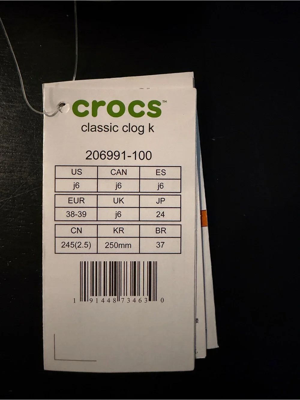 Crocs Classic Clog in White, NWT